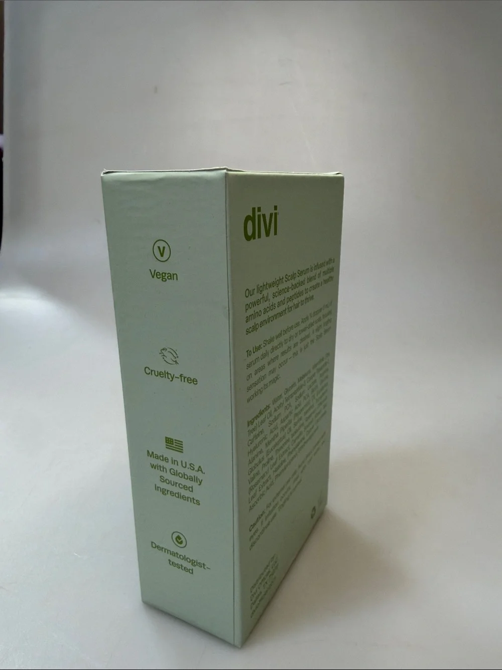 Divi Scalp Serum Revitalize + Detoxify 1 Oz 30 mL Full Size For Thin Hair SEALED